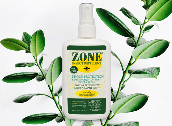 Insect Repellant. Image Courtesy: Zone Repellants