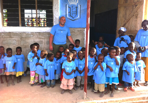 Daryle Stafford Helping Children in Kenya